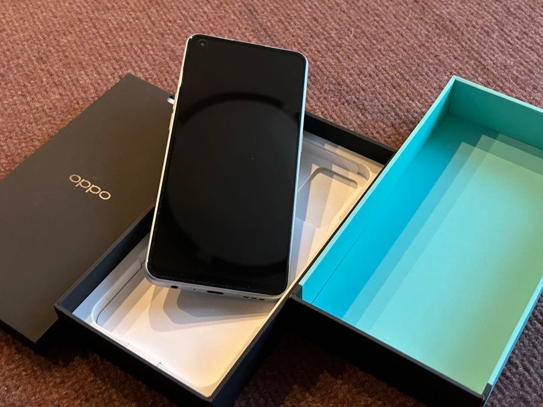 ス*キ様 OPPO Reno7 A SIMフリー ドリームブルー 箱あり目立傷な