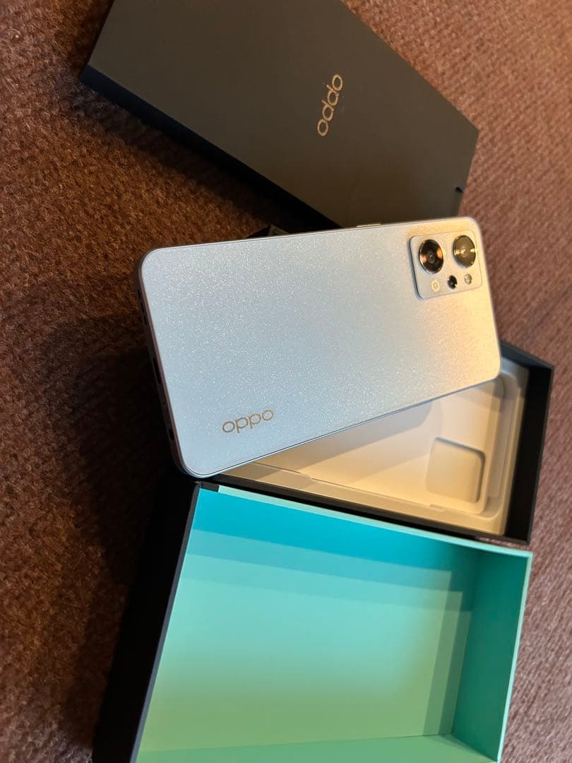 ス*キ様 OPPO Reno7 A SIMフリー ドリームブルー 箱あり目立傷な