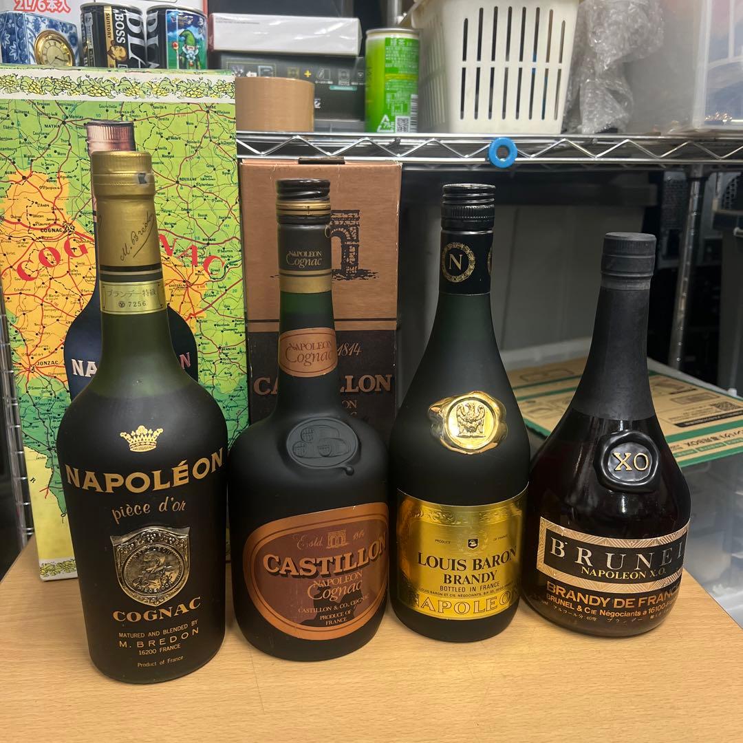NAPOLÉONブランデー　4本