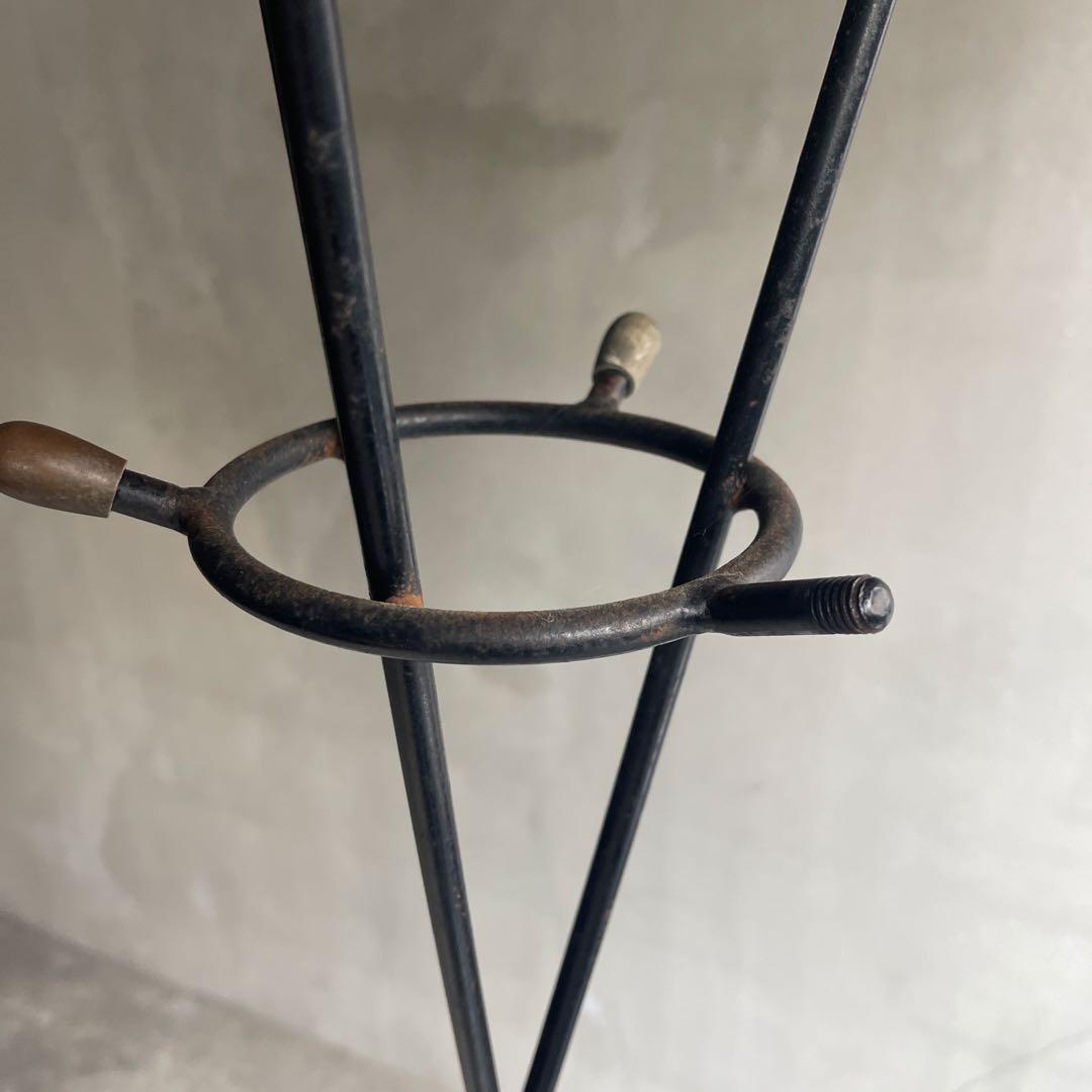 60'sオールドヴィンテージ インダストリアル　スチールコートハンガー