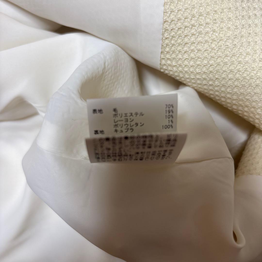 carly様　アナイ ワッフル ツイード ペプラム ジレ サイズ38