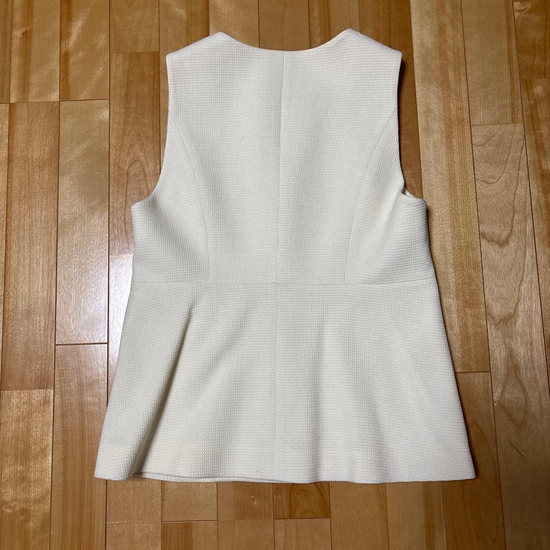 carly様　アナイ ワッフル ツイード ペプラム ジレ サイズ38