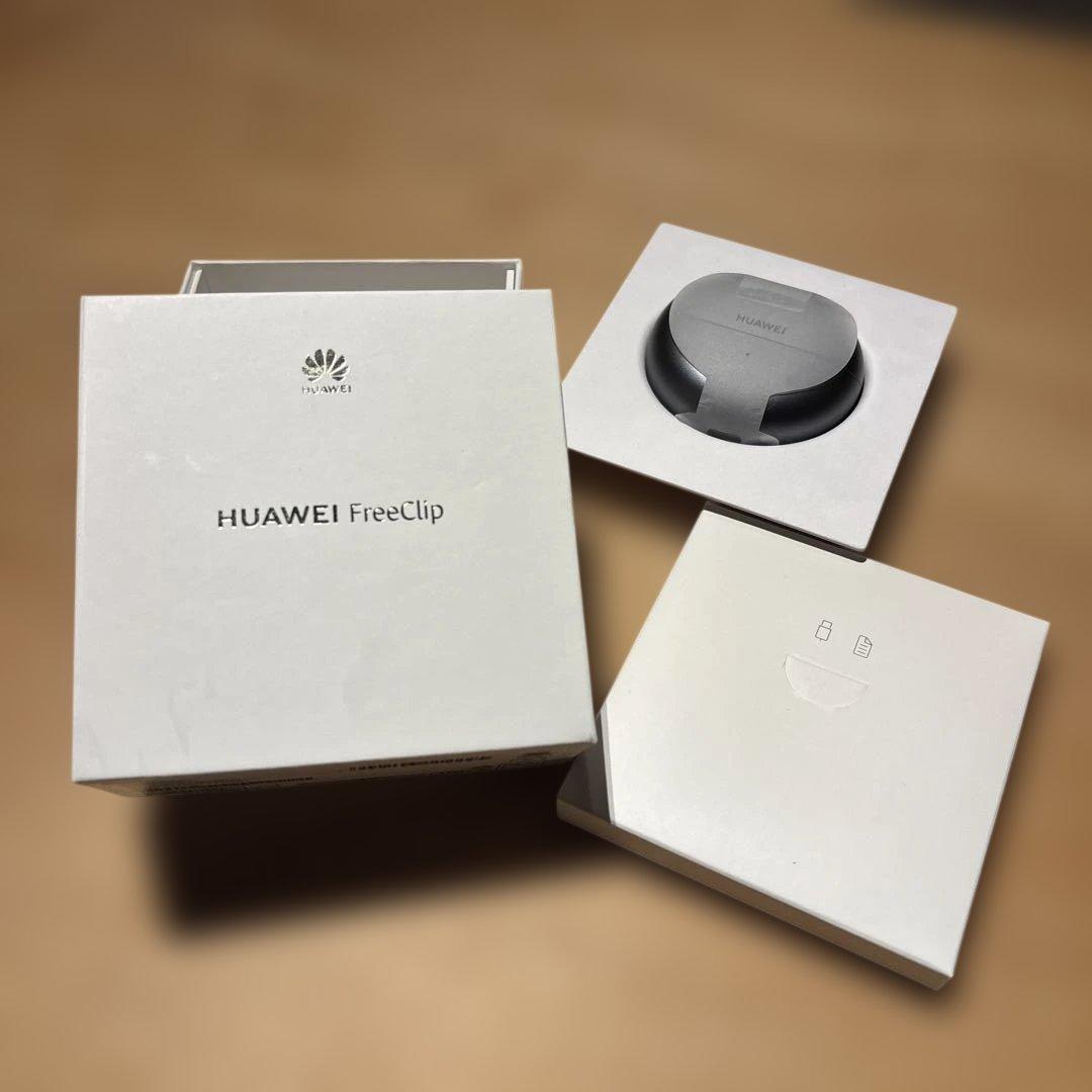 HUAWEI FreeClip ブラック ワイヤレスイヤホン