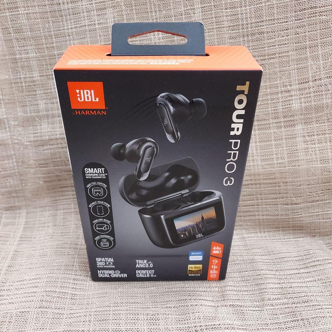 MD-1082-308☆JBL TOUR PRO3 ワイヤレスイヤホン　ブラック