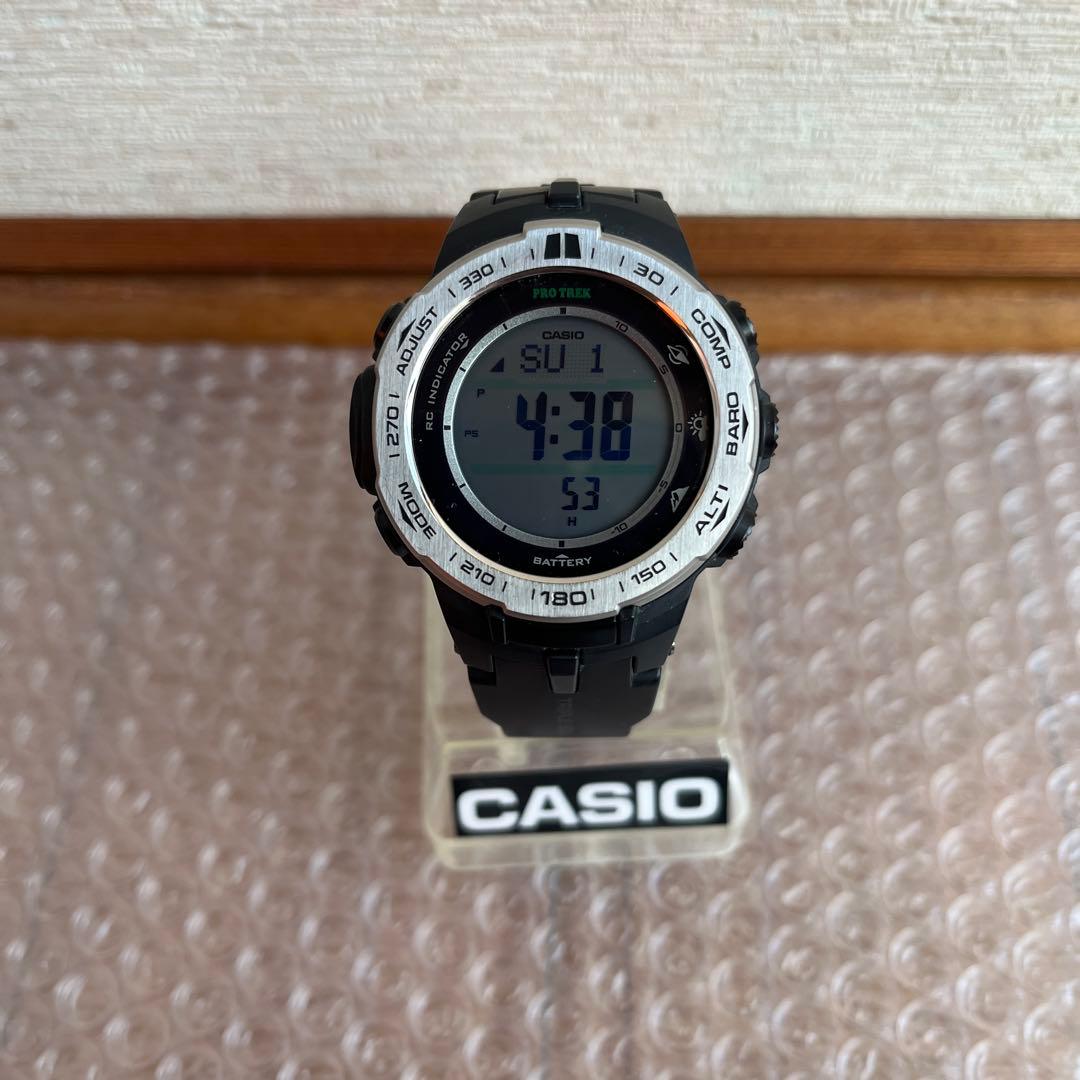 PROTREK PRW-3100 腕時計 電波ソーラー　トリプルセンサー