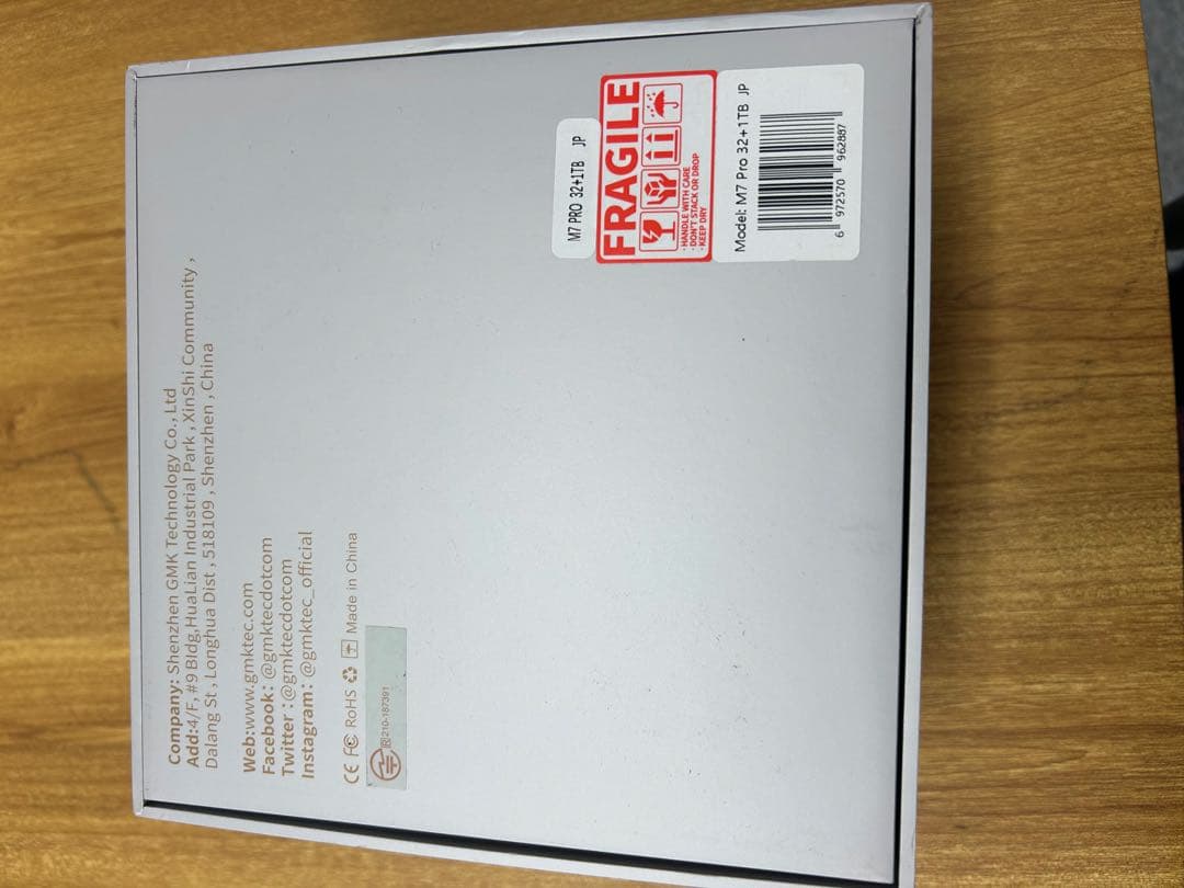 ミニPC GMKtec MiniPC Ryzen9PRO 6950H