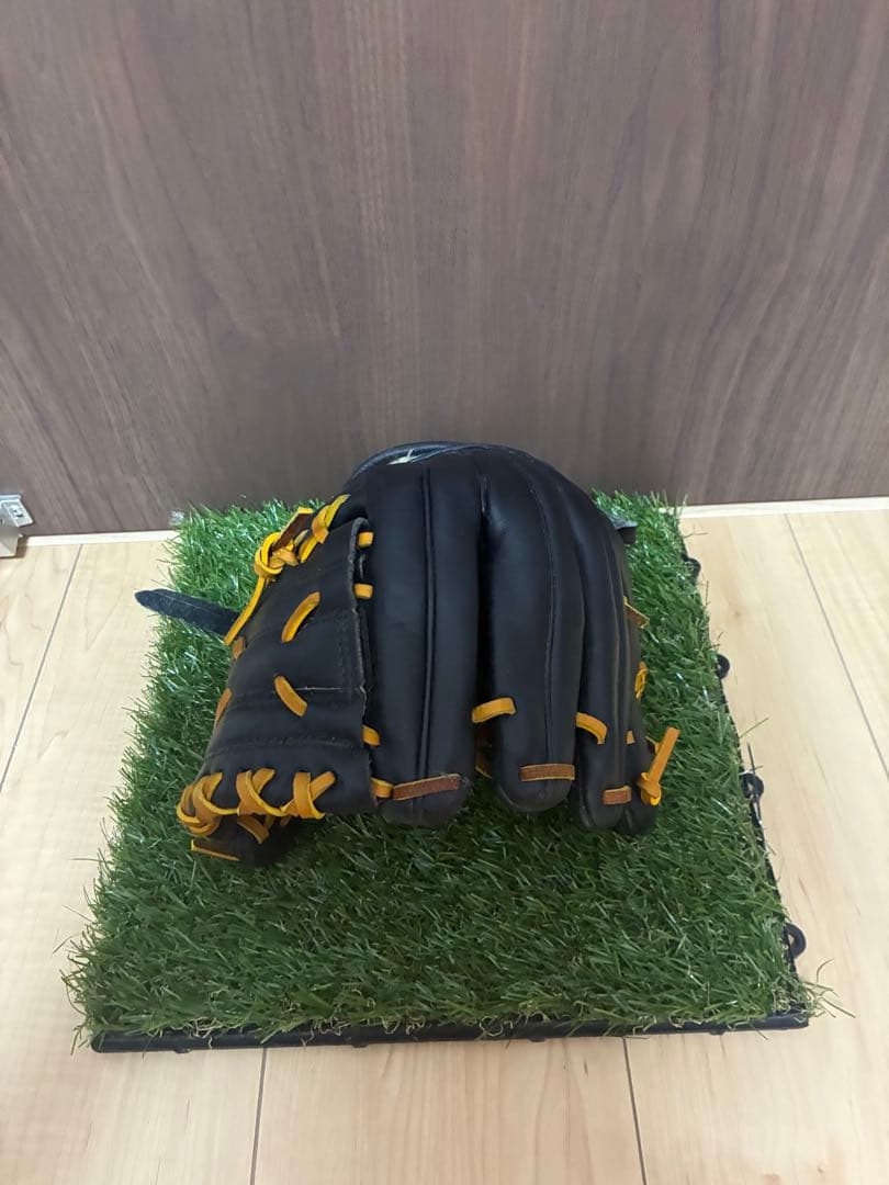 ぱおすNIKE一般軟式用内野手グラブ　全紐交換＋湯もみ型つけ済み