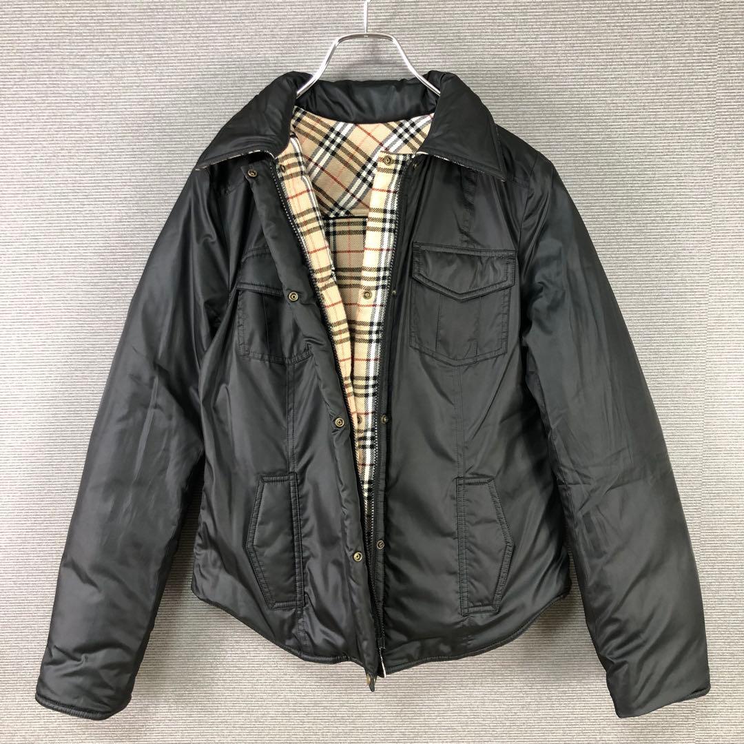 BURBERRY ノバチェック リバーシブル キルティング ジャケット 40
