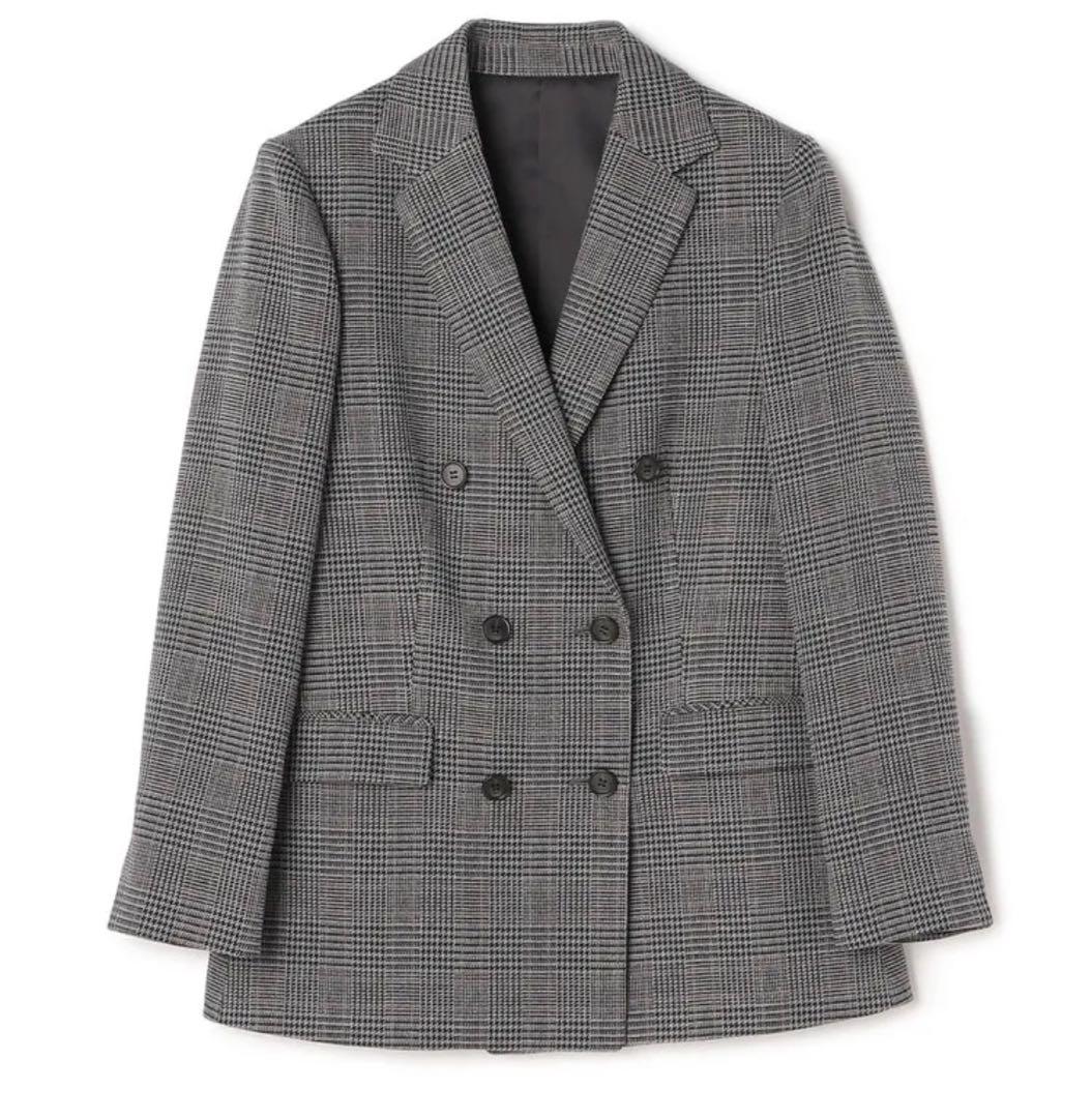 12月15日まで　AOKI ミワク　ツイードストレッチ ダブルジャケット