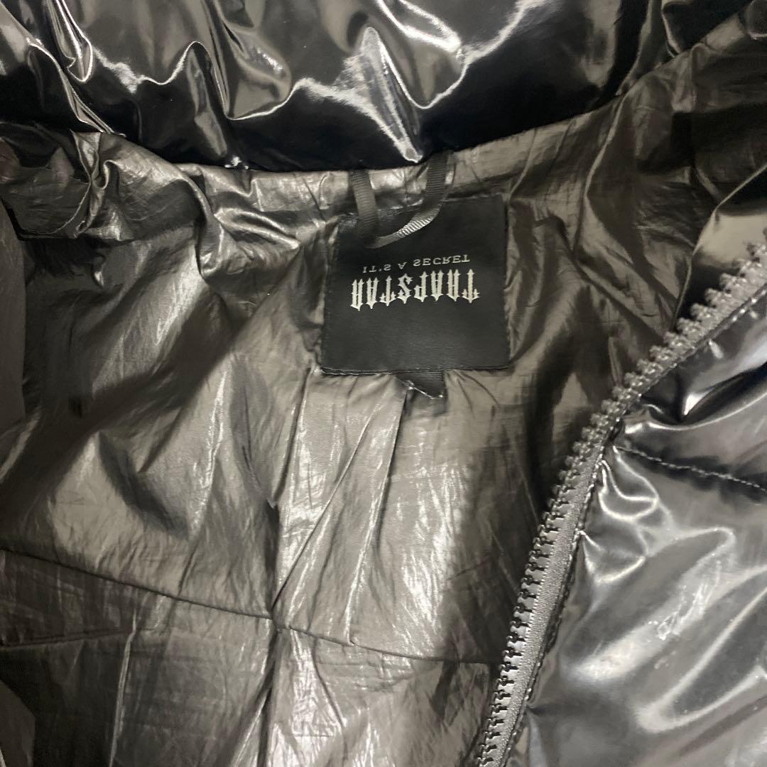 TRAPSTAR ブラック パフジャケット