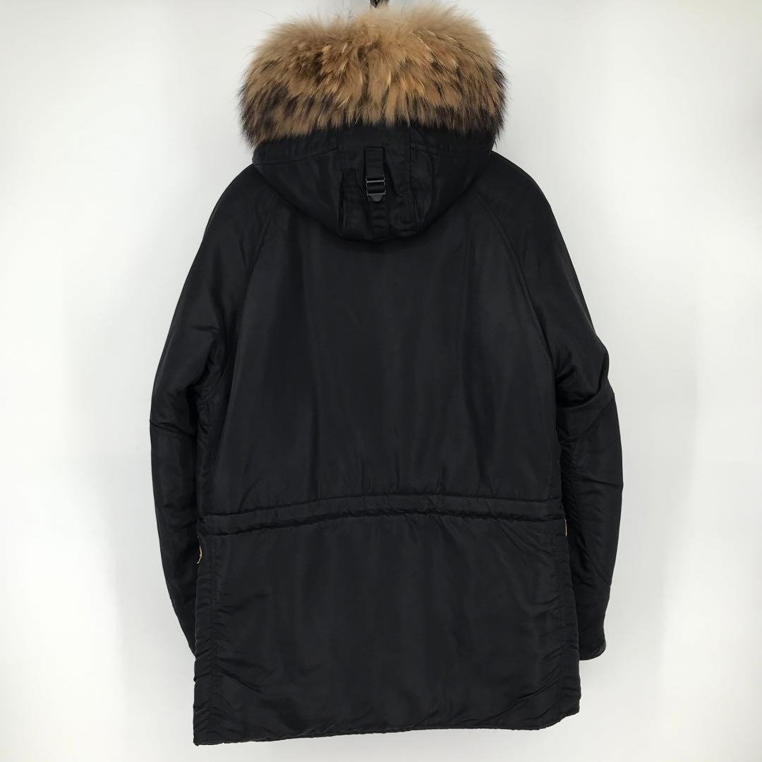 COOTIE N-3B L ブラック ラクーンファー