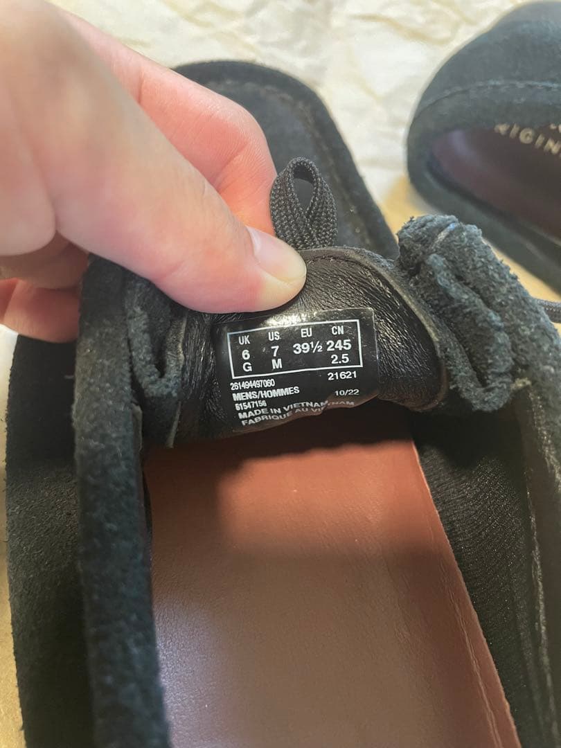 クラークス　ワラビー　CLARKS GORE-TEX