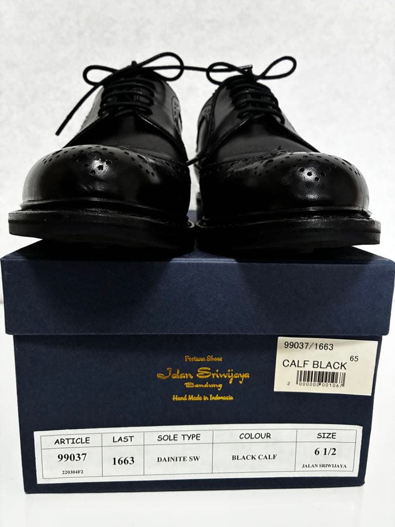 ジャランスリワヤ 99037(6 1/2) 試し履き1回使用