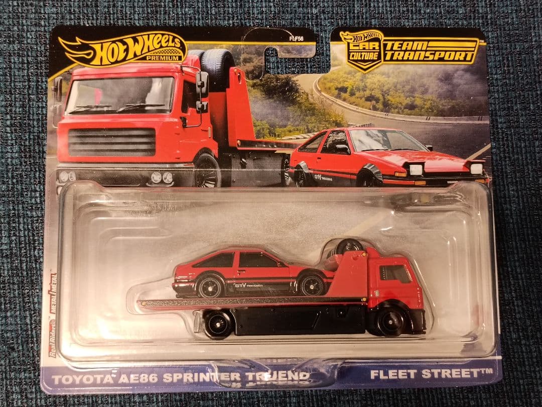 ホットウィール チームトランスポート フェラーリ AE86トレノ ライカン