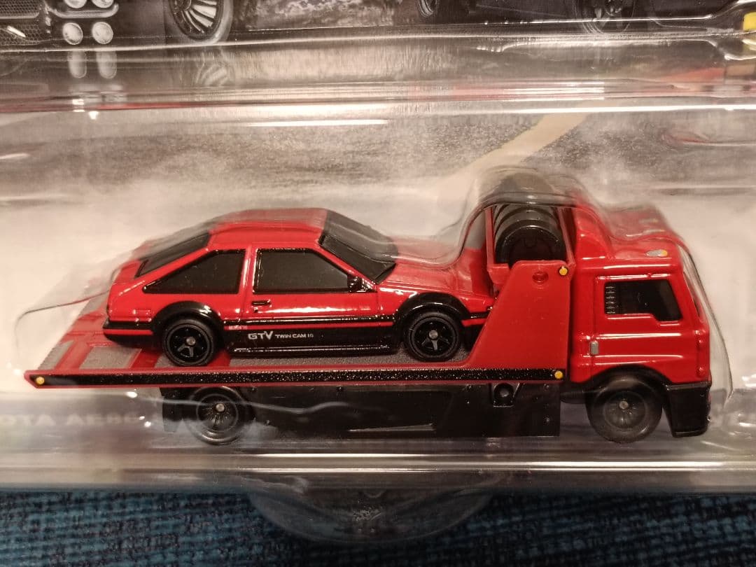 ホットウィール チームトランスポート フェラーリ AE86トレノ ライカン