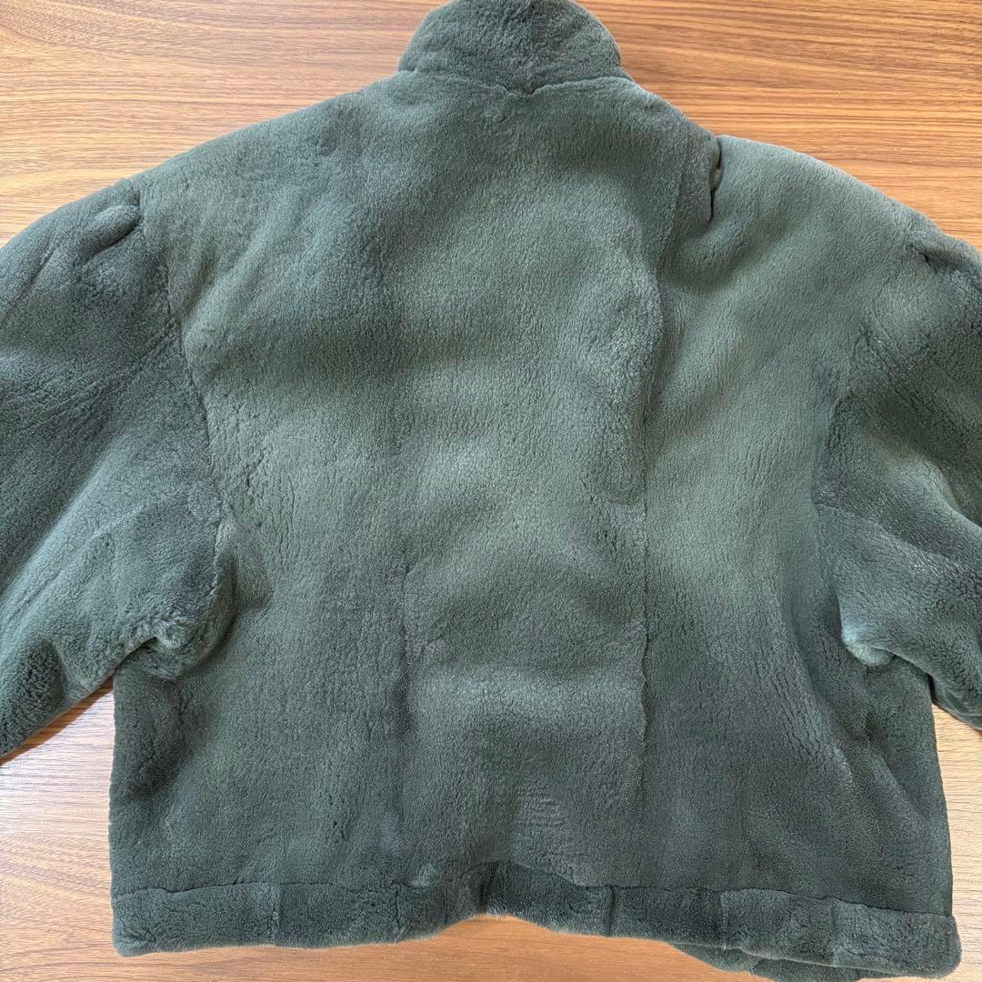 ANNE  アンクライン 毛皮コート ファー