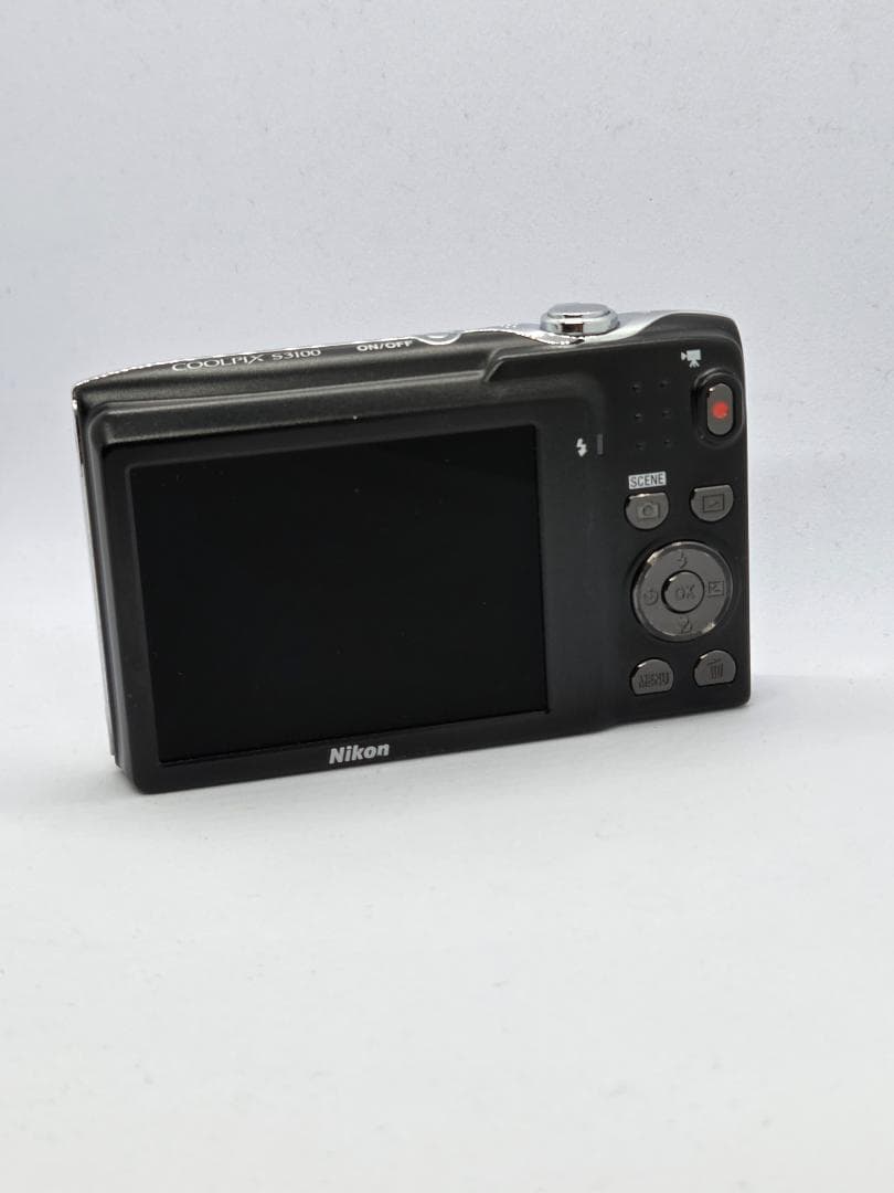 【美品・スマホ転送OK】ニコン NIKON COOLPIX S3100 シルバー