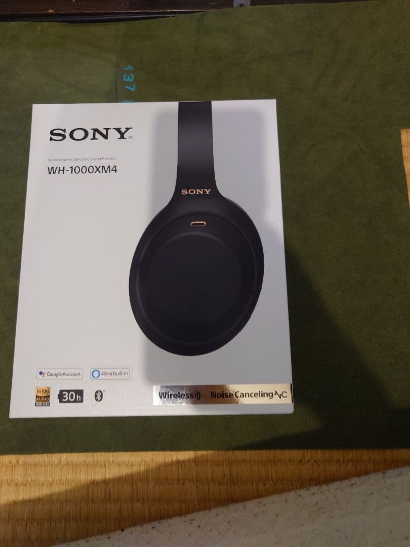 SONY WH-1000XM4 ノイズキャンセリングワイヤレスヘッドホン