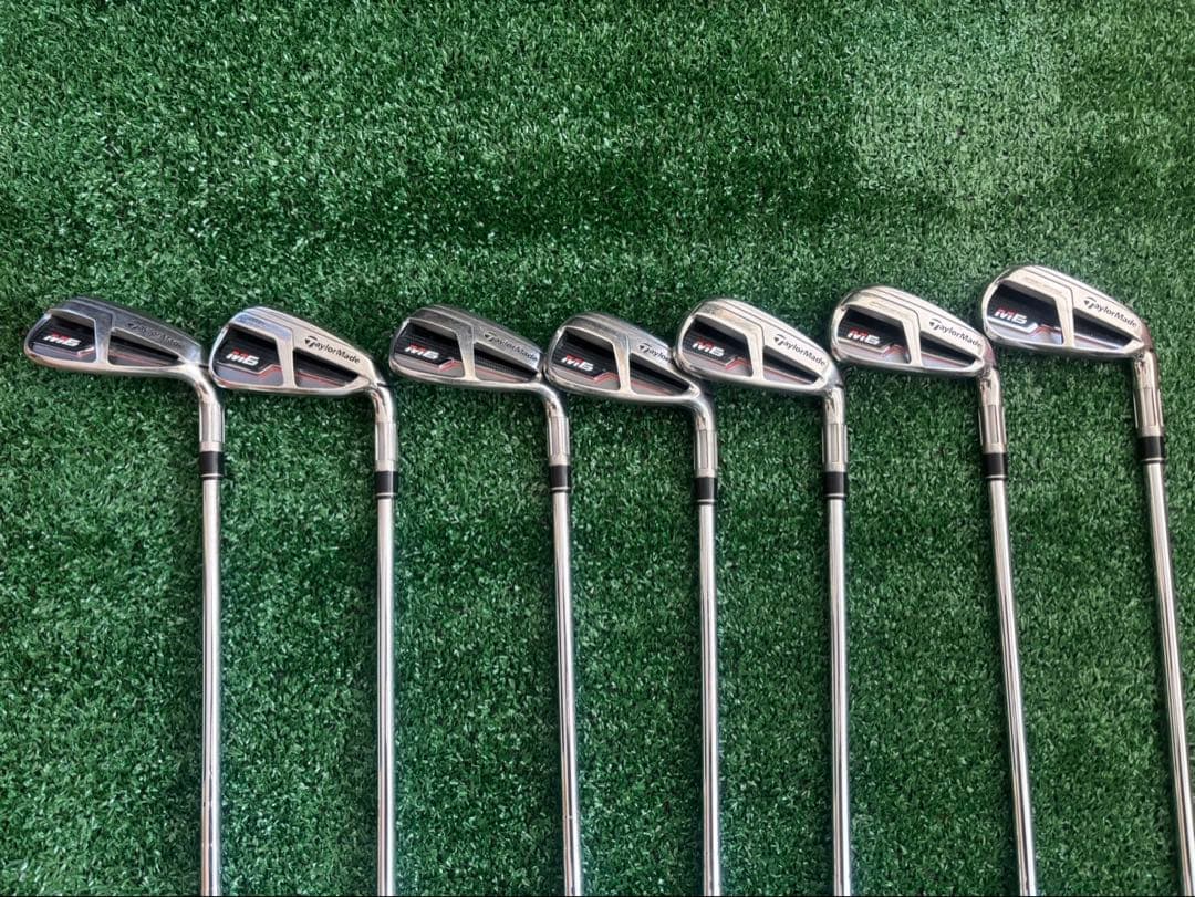 【アイアンセット7本】テイラーメイド　M6 Sシャフト