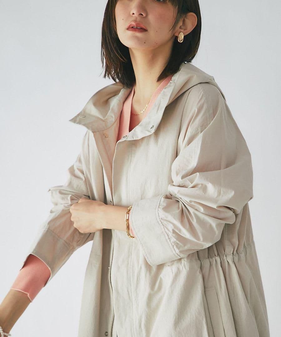 リヴドロワ✨機能的でお洒落に着回せる✨エンジョイショッピングライトモッズコート