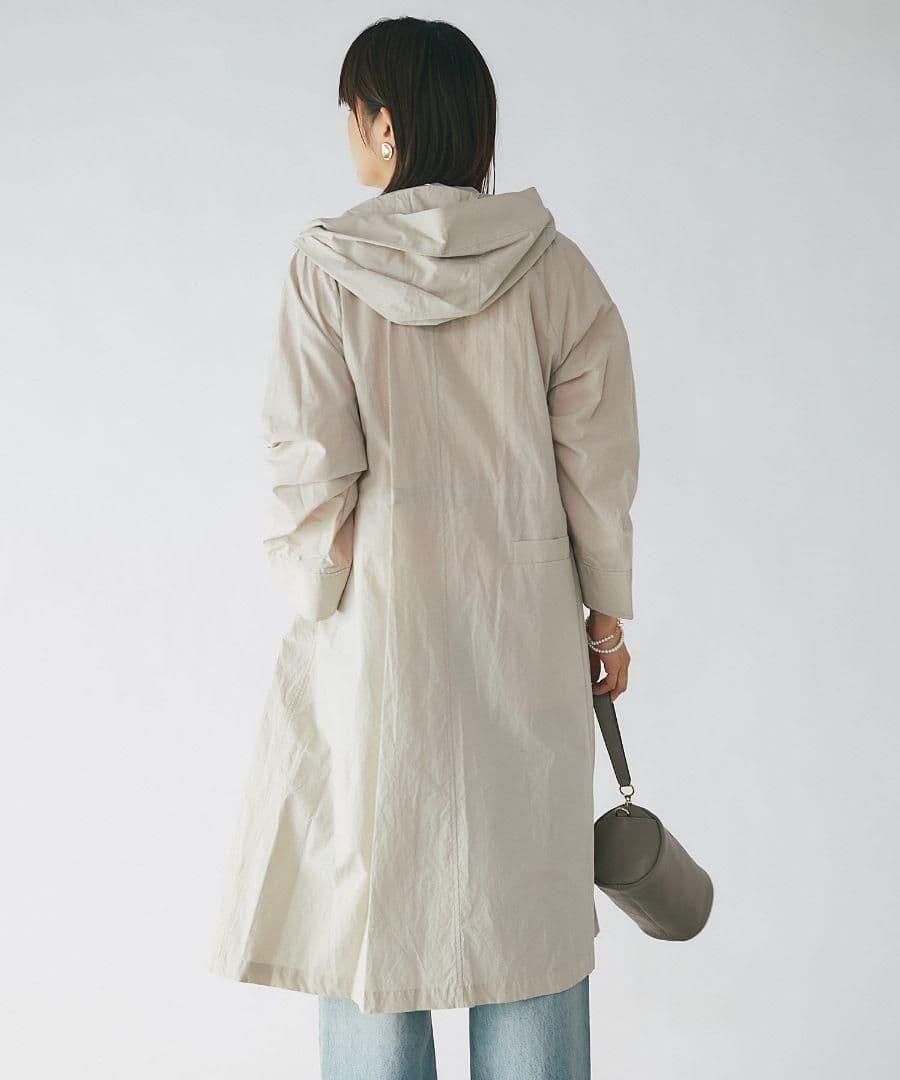 リヴドロワ✨機能的でお洒落に着回せる✨エンジョイショッピングライトモッズコート