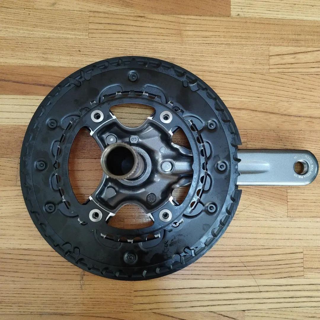 【試走10km程度】シマノ　クラリス　クランク　FC-R2000　165mm