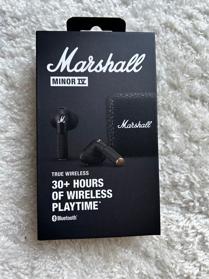 Marshall Minor Ⅳ ワイヤレスイヤホン ブラック