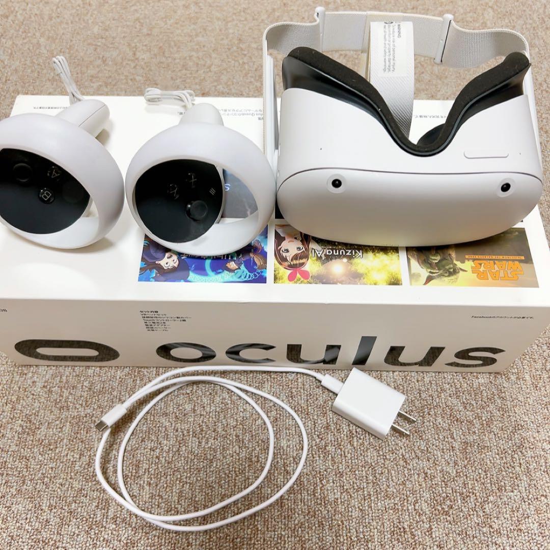 値下げ！美品!使用回数数回!!メタクエスト2  Quest2 128GB