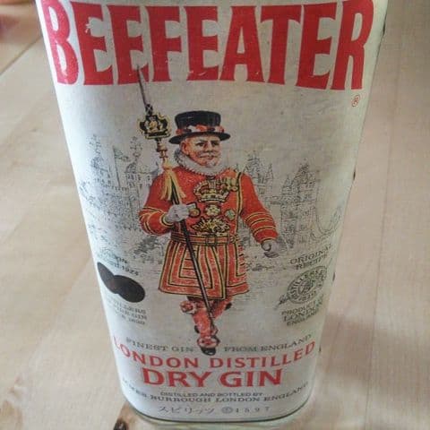 最終値下げ！超希少！ビフィーター 旧ボトル 古酒