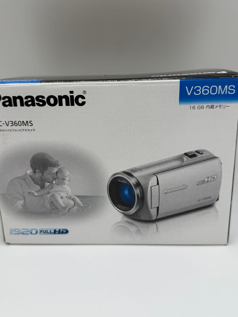 パナソニック HDビデオカメラ V360MS 16GB 高倍率90倍ズーム
