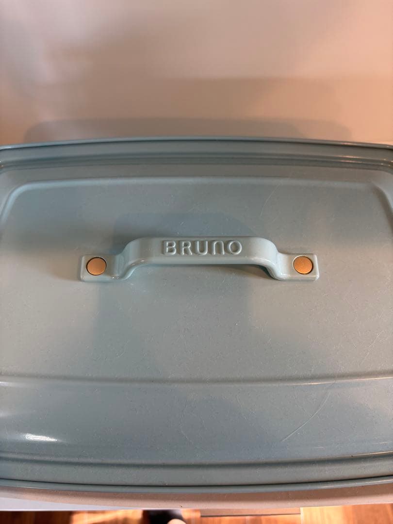 K*様 BRUNO ライトブルー ホットプレート ノンスティック