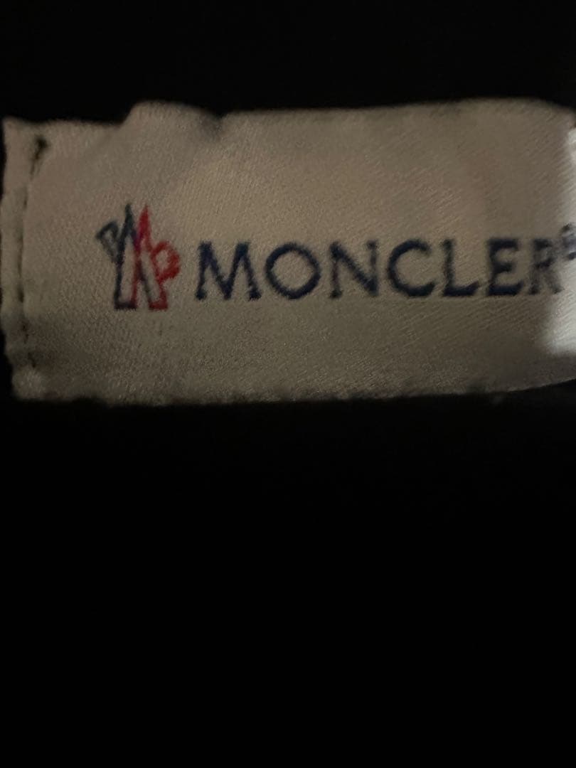 N級MONCLER ブラック スウェット トレーナー