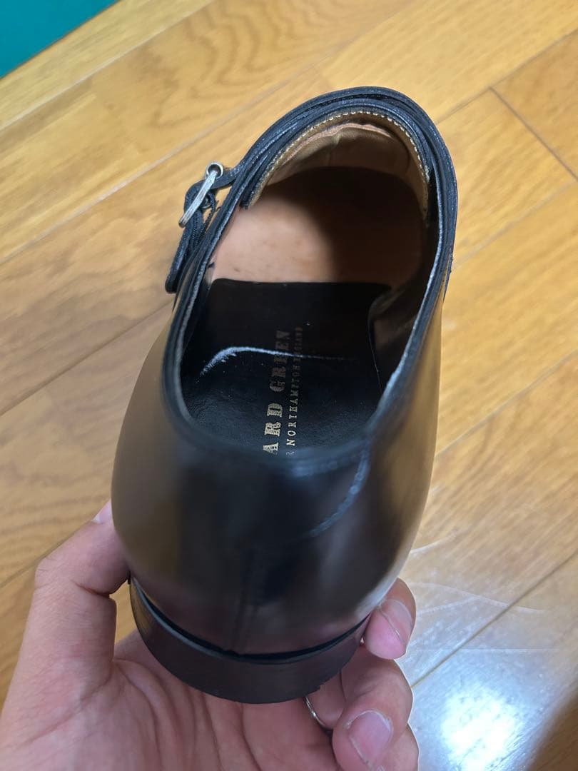 エドワードグリーン　モンクストラップ