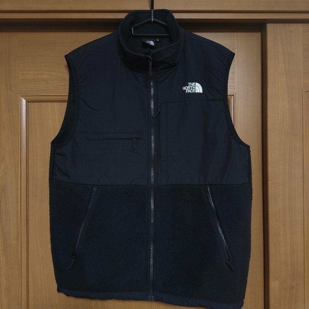 ノースフェイス　デナリベスト　ブラック　L