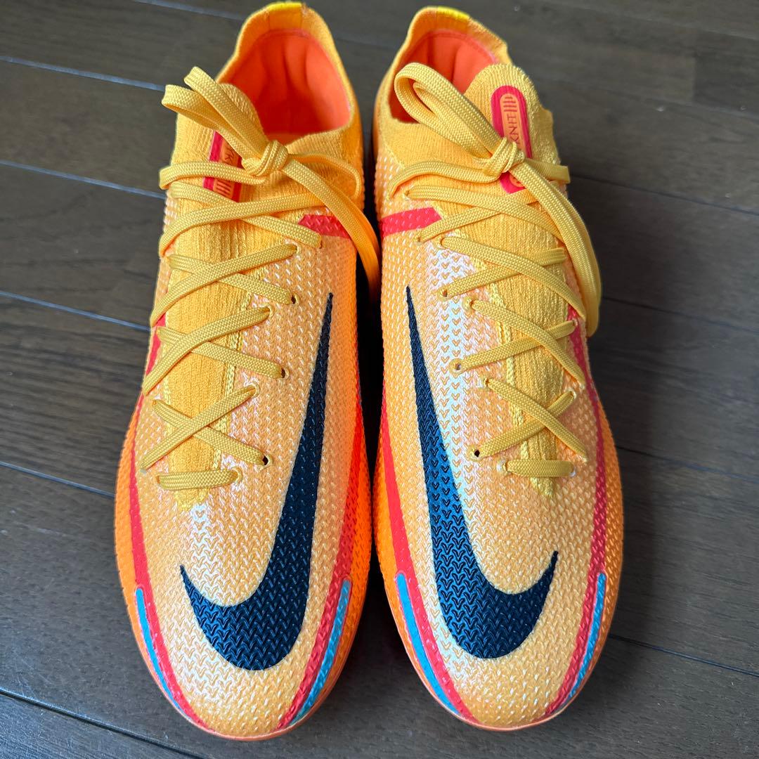 【未使用】Nike Phantom GT2エリートFG-PRO オレンジ25cm