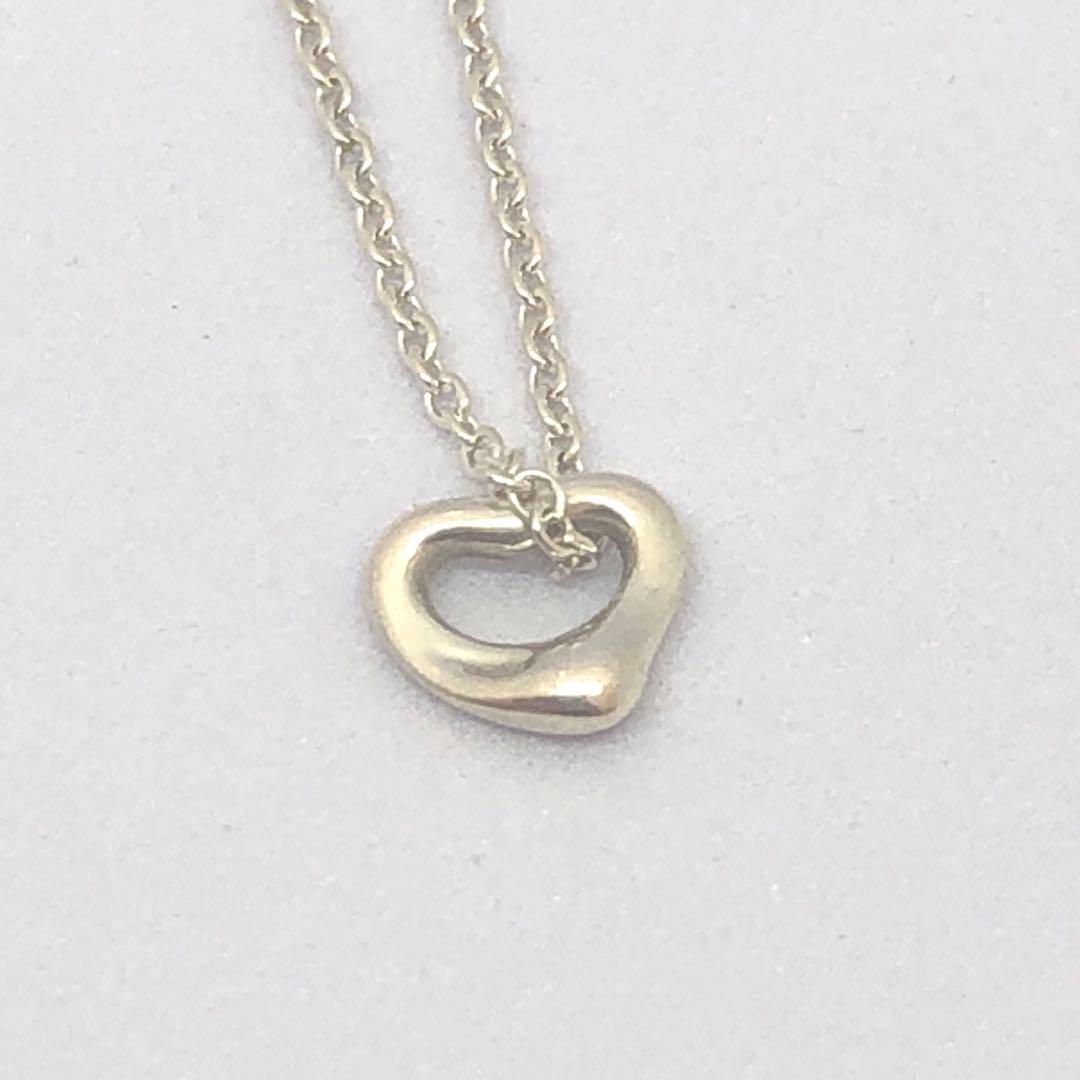 【専用‼︎】ティファニー オープンハート ネックレス オンライン限定 7mm
