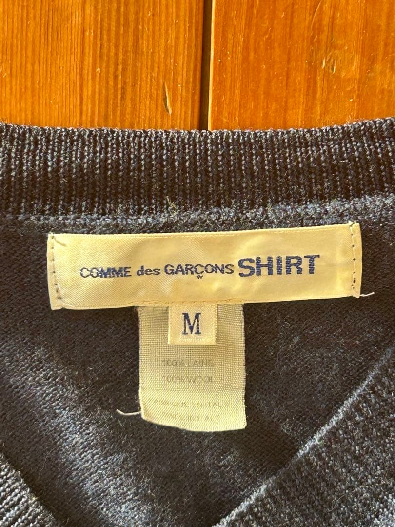 COMME des GARÇONS SHIRT 袖切替ニット