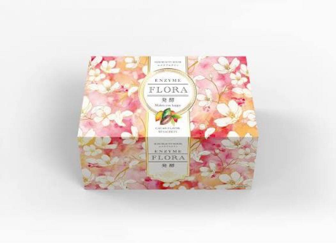 即購入OK スリムビューティハウス ENZYME FLORA 49包入りココア味