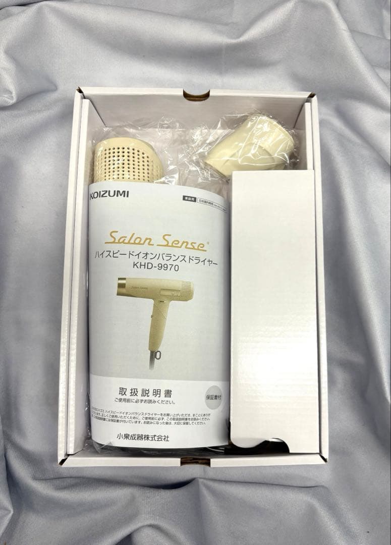 【新品】 KOIZUMI サロンセンス KHD-9970/C 高速イオン