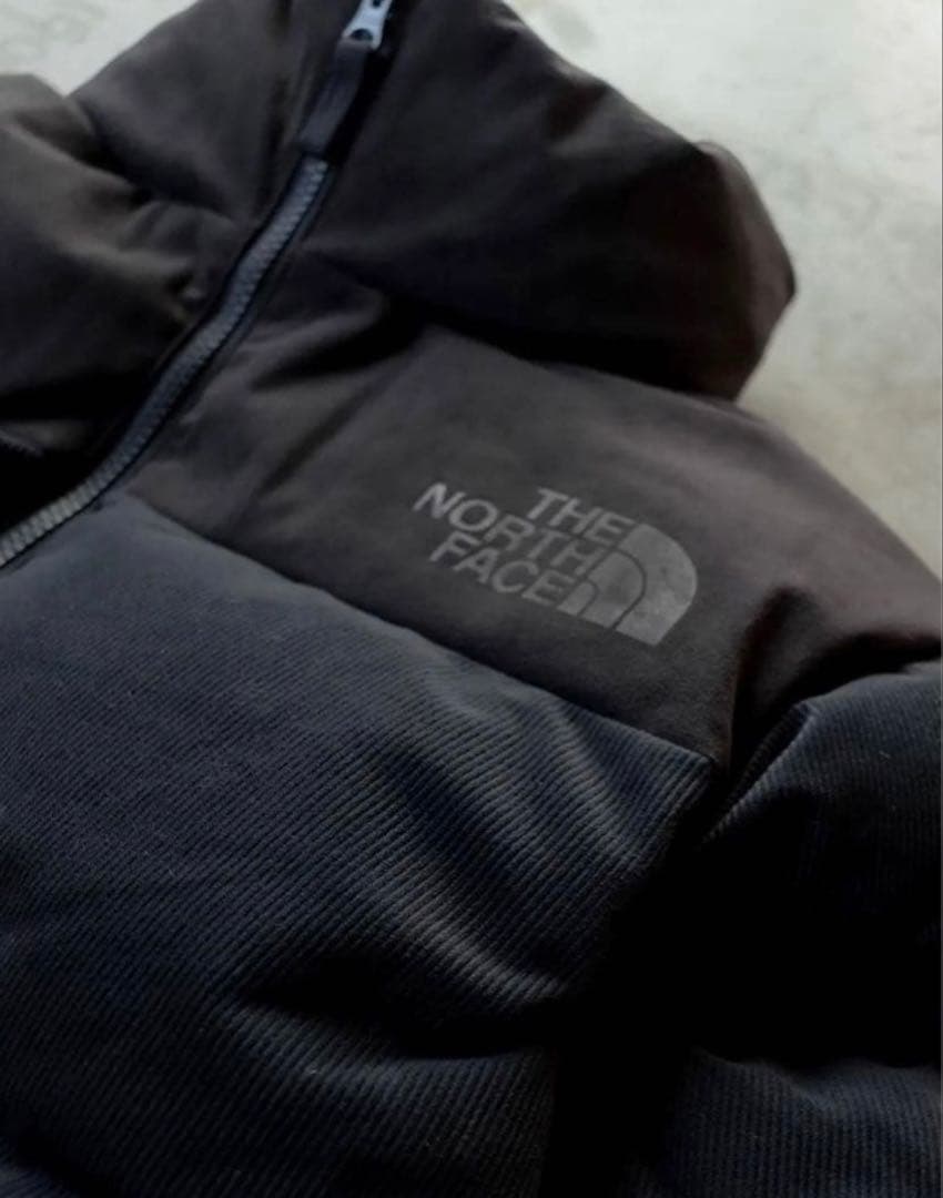 ノースフェイス コーデュロイヌプシジャケット 限定 新品 L ブラック