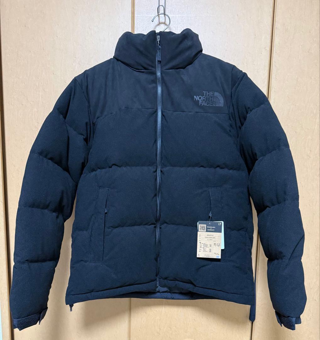 ノースフェイス コーデュロイヌプシジャケット 限定 新品 L ブラック