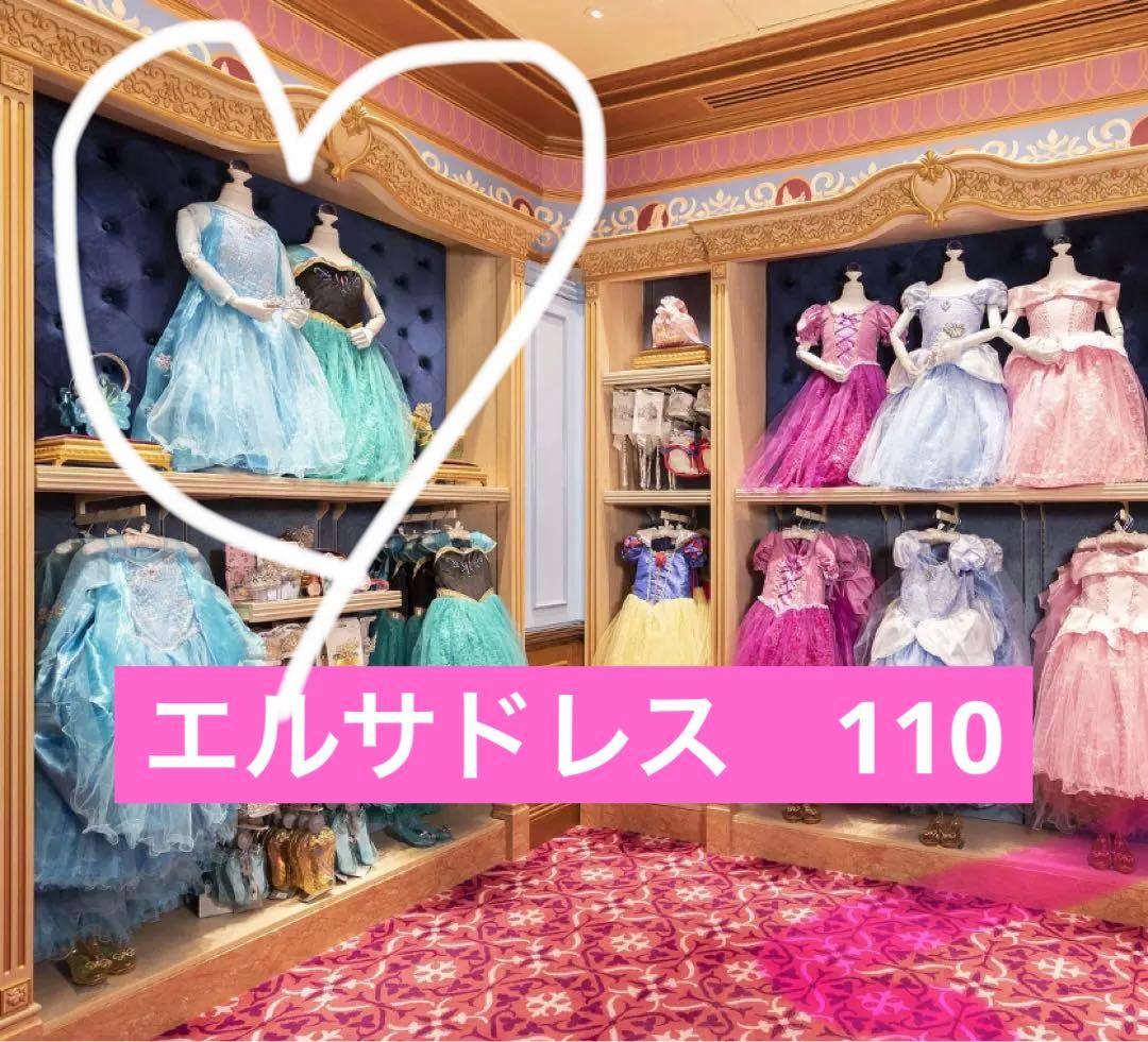 エルサ　ビビディ　ドレス　110
