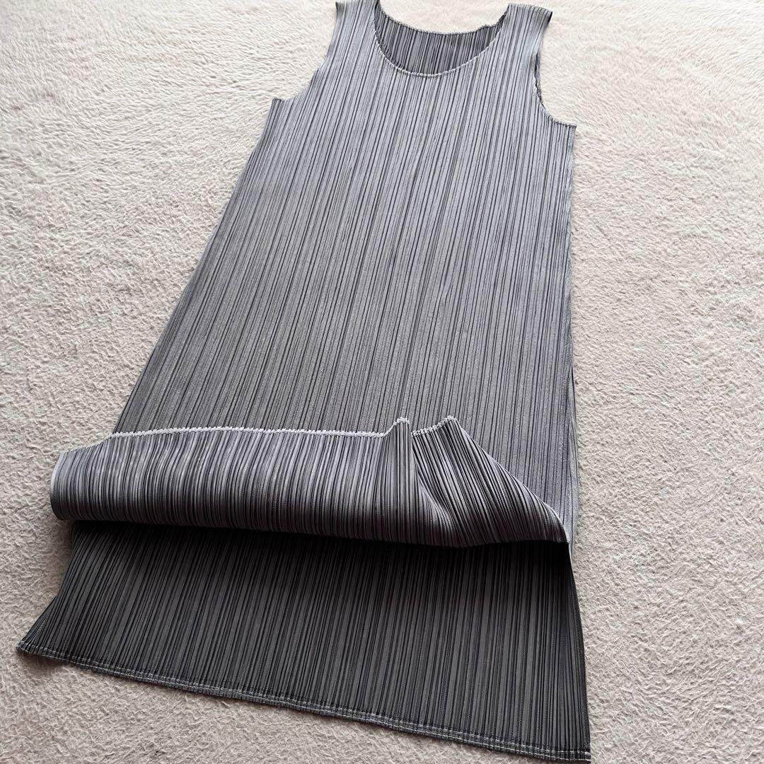 PLEATS PLEASEイッセイミヤケ チュニック カットソー ワンピース