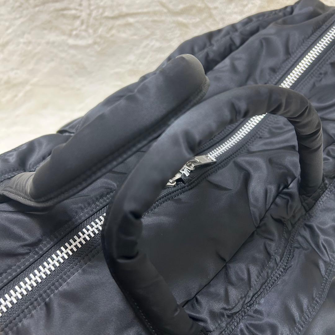 【極美品】ポーター タンカー 2way ボストンバッグ 大容量　ロゴ