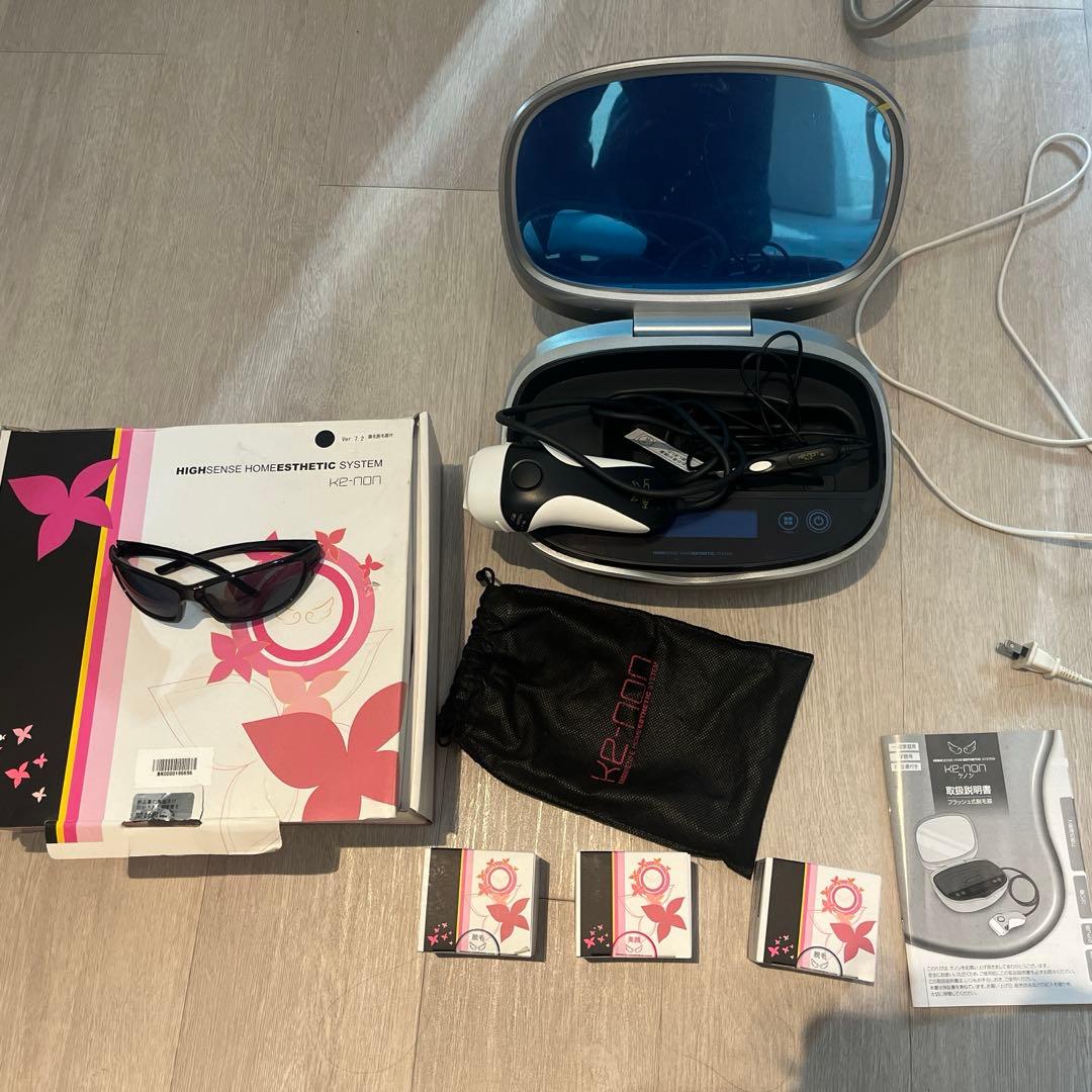動作確認済み ke-non ケノン 脱毛器　Ver.7.1