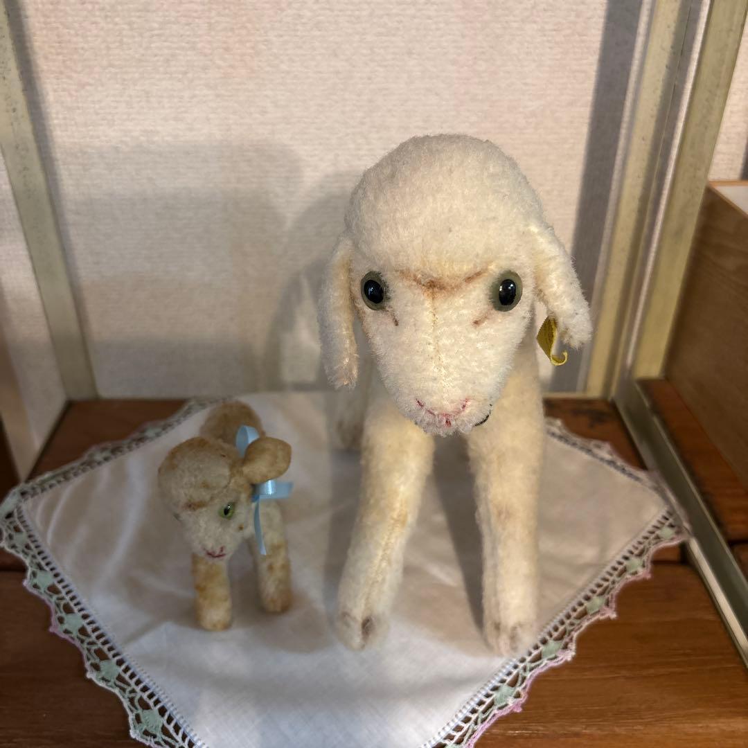 シュタイフ羊のランビー2体セット