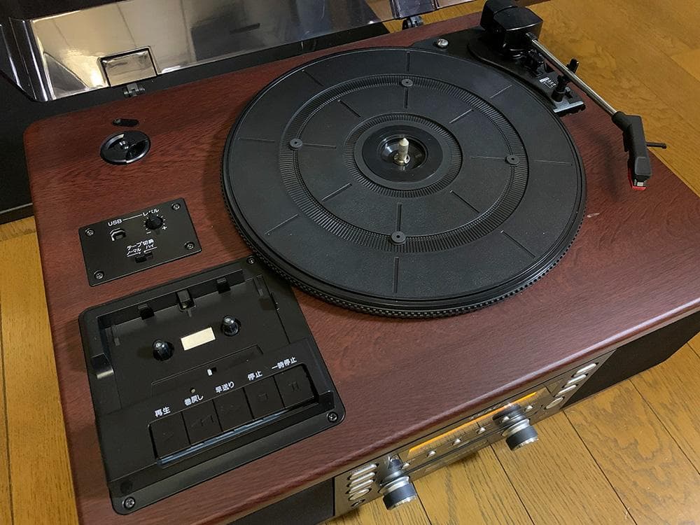 完動品 中古 TEAC LP-R550USB リモコン 付属品あり 2015年製