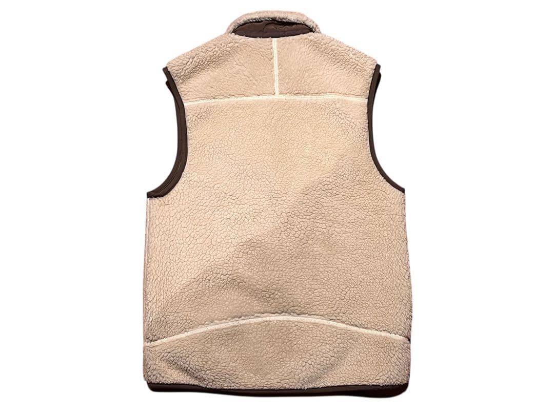 Patagonia メンズ フリースベスト XS ベージュ