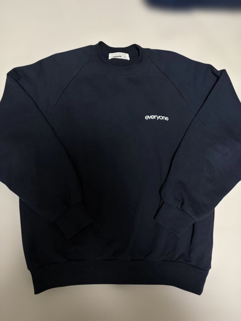 トップス everyone original logo crew sweat M