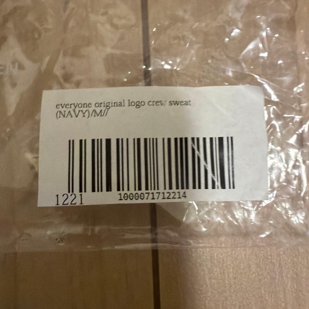 トップス everyone original logo crew sweat M
